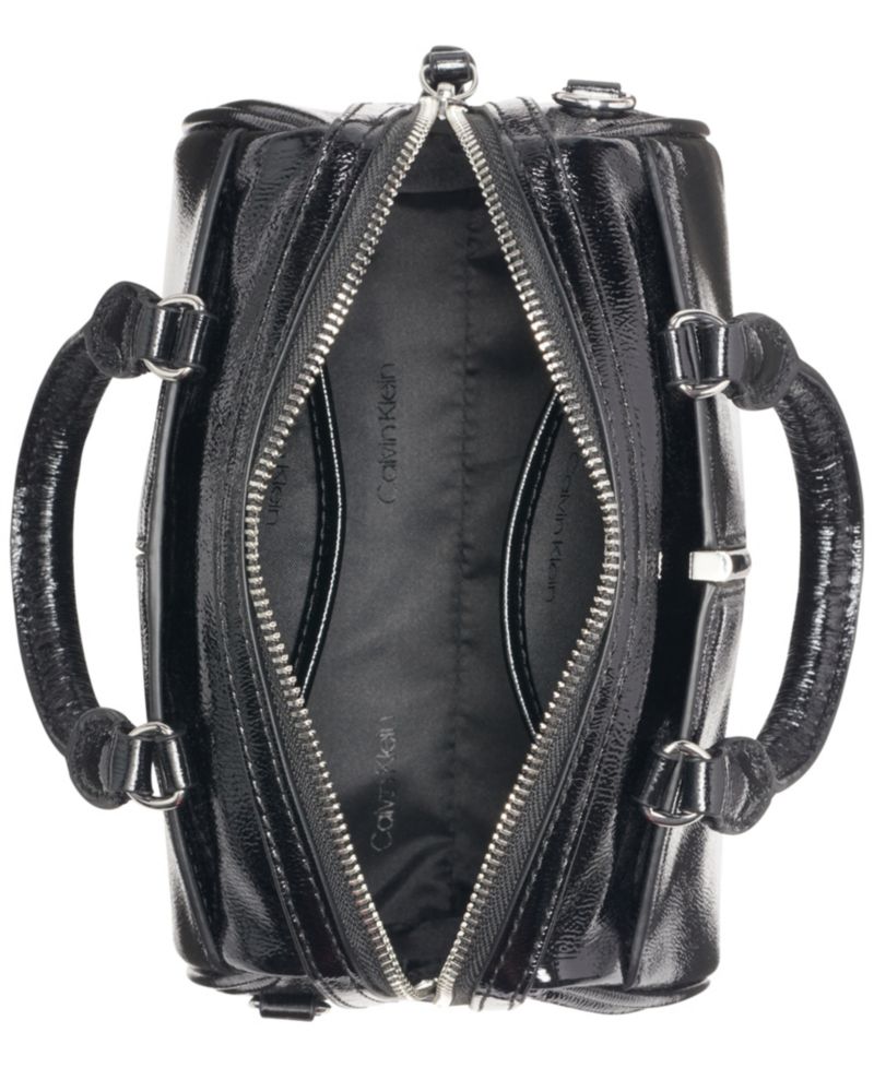 Genevieve Patent Mini Crossbody Handbag