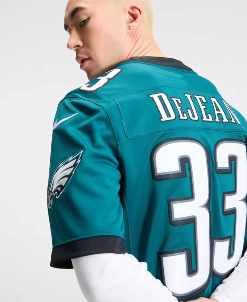 Men's Cooper DeJean Midnight Green Philadelphia Eagles Vapor F.U.S.E. Stitched Limited Jersey