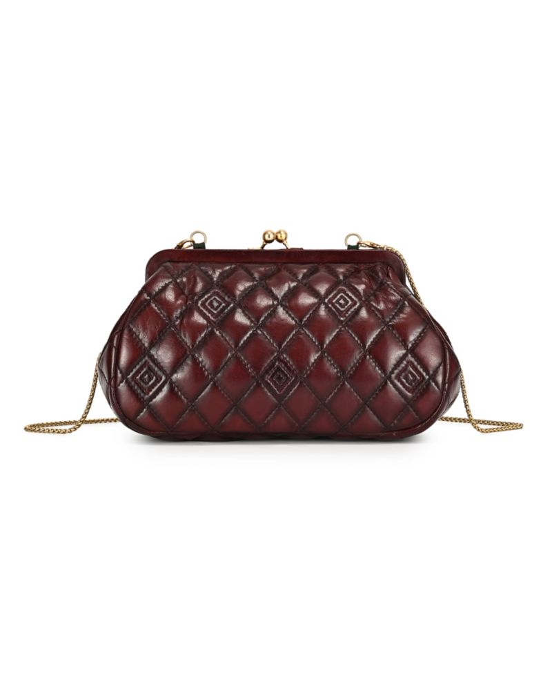 Petunia Small Quilted Leather Crossbody Handbag