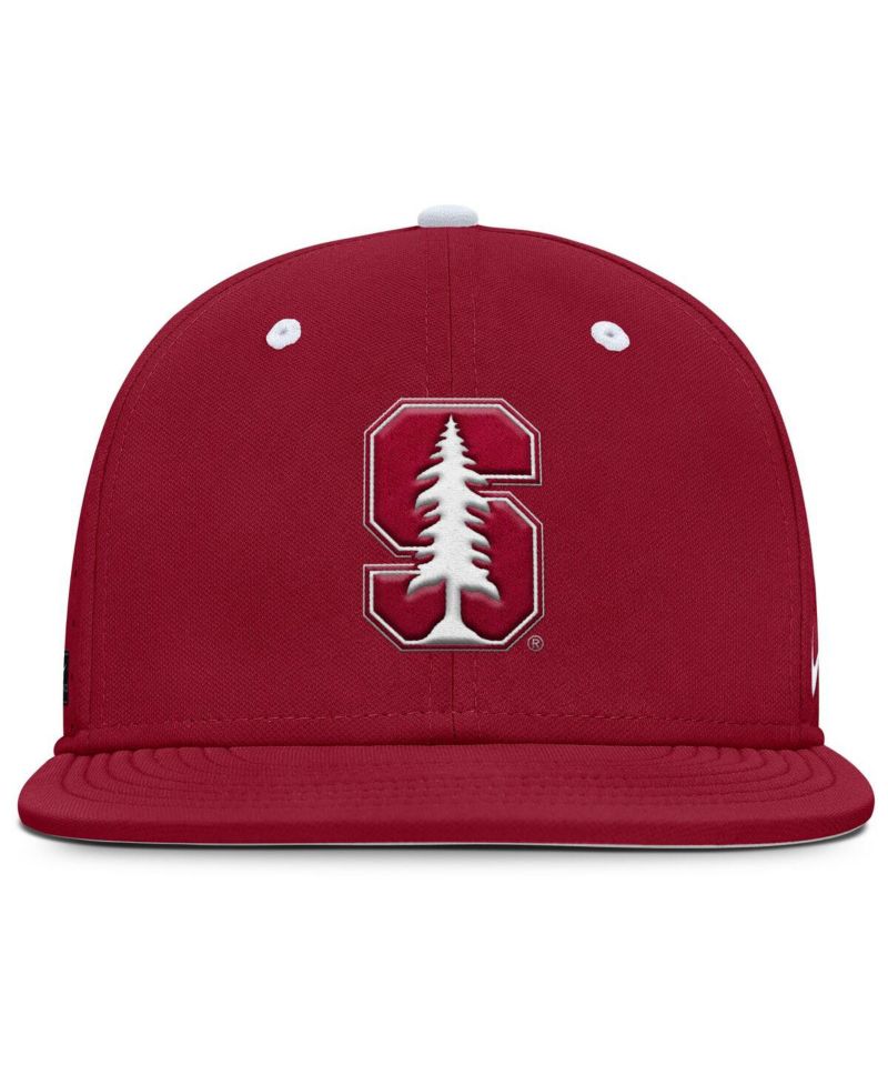 Men's Cardinal Stanford Cardinal On-Field Dugout True Performance Fitted Hat