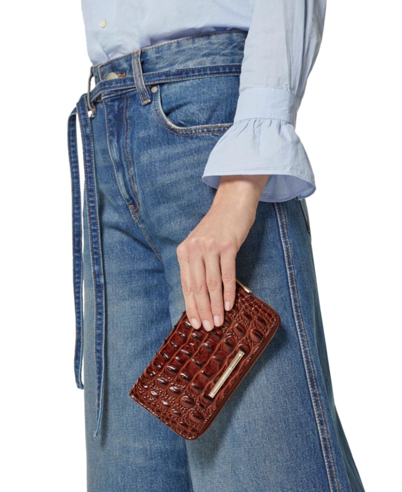 Suri Melbourne Leather Zip-Around Wallet