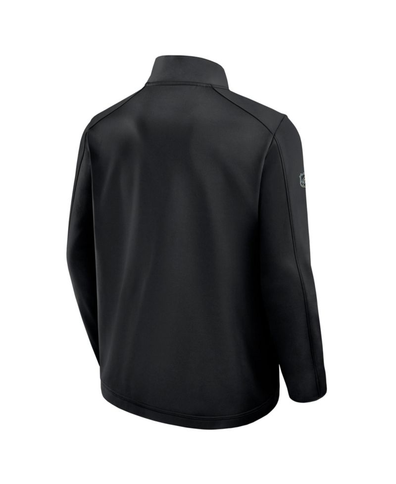 Men's Black Carolina Hurricanes Authentic Pro Rink Full-Zip Jacket
