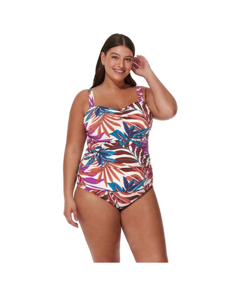 Women's Plantopia Tankini Top Size/Full Figure