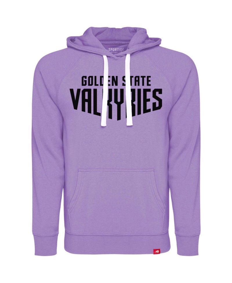 Men's and Women's Violet Golden State Valkyries Olsen Tri-Blend Pullover Hoodie Sweatshirt