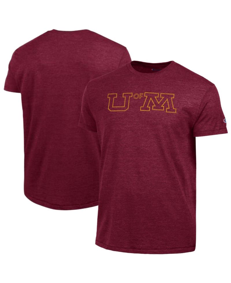 Men's Maroon Minnesota Golden Gophers Triumph Tri-Blend T-Shirt