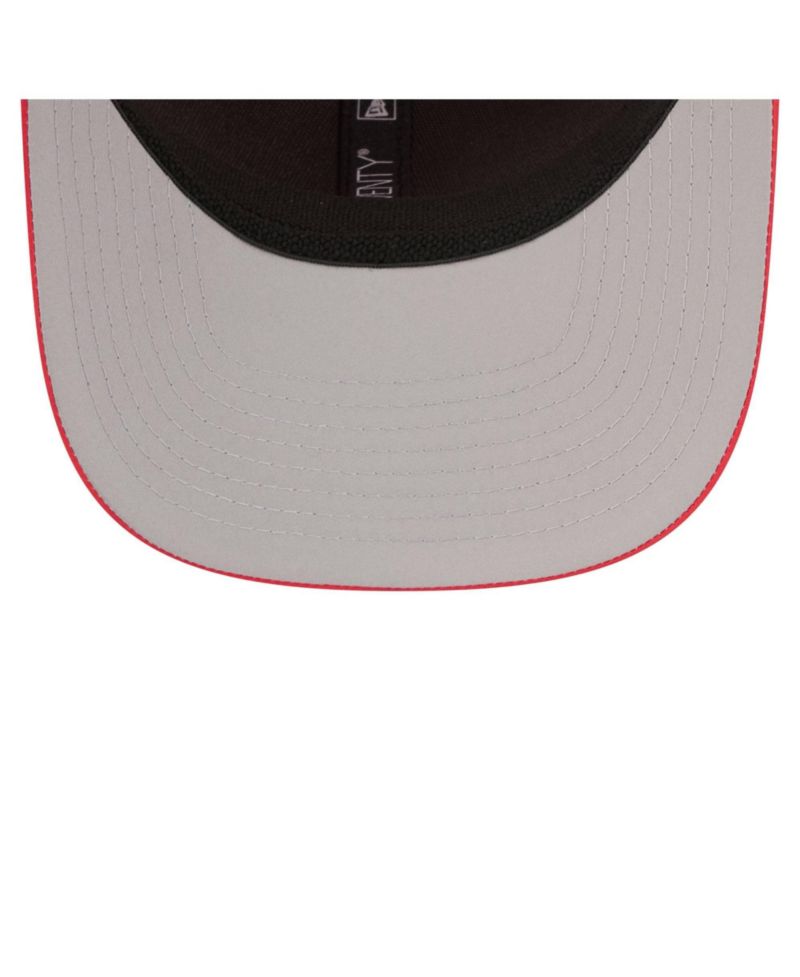 Men's Red Kansas City Chiefs Micro Badge 9SEVENTY Adjustable Hat
