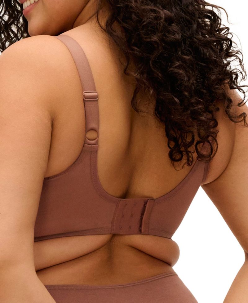 Plus Size Smooth Underwire Molded Non Padded Bra EL4301