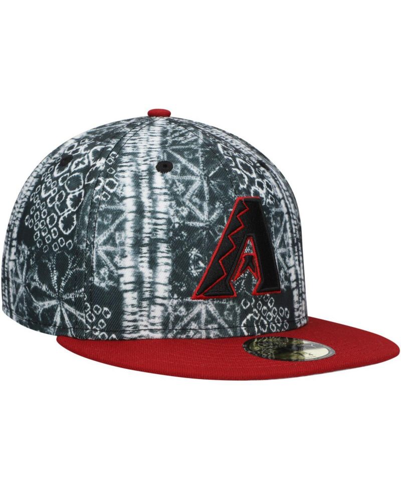 Men's Black Arizona Diamondbacks Sands 59FIFTY Fitted Hat