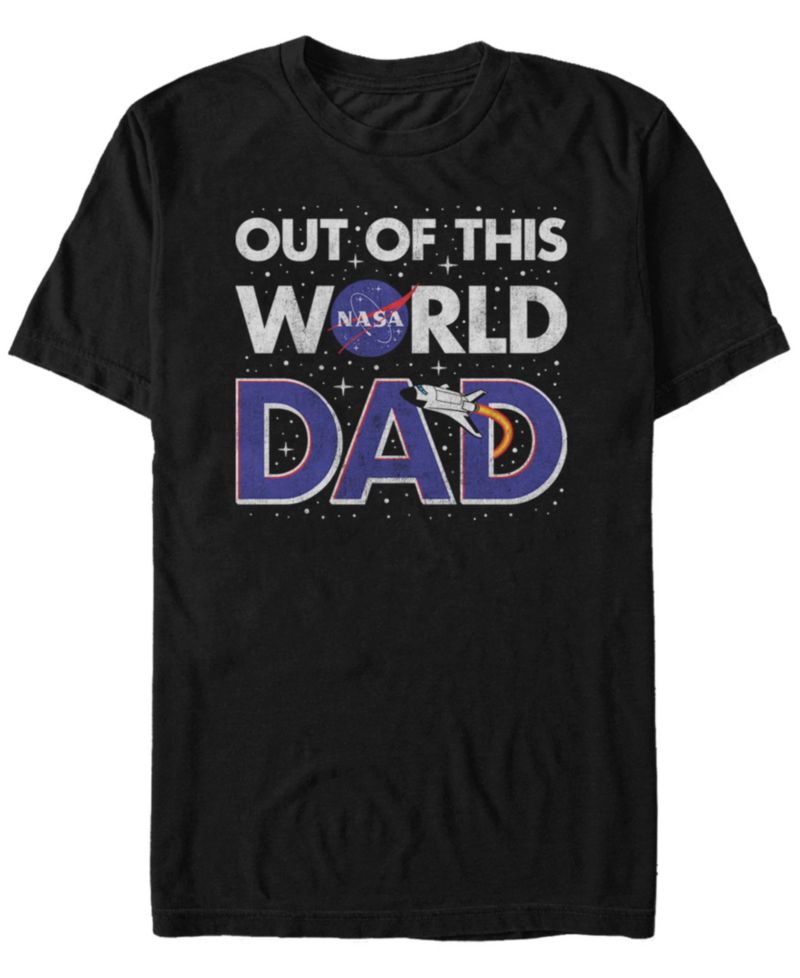 NASA Men's Dad Your Out Of This World Short Sleeve T-Shirt