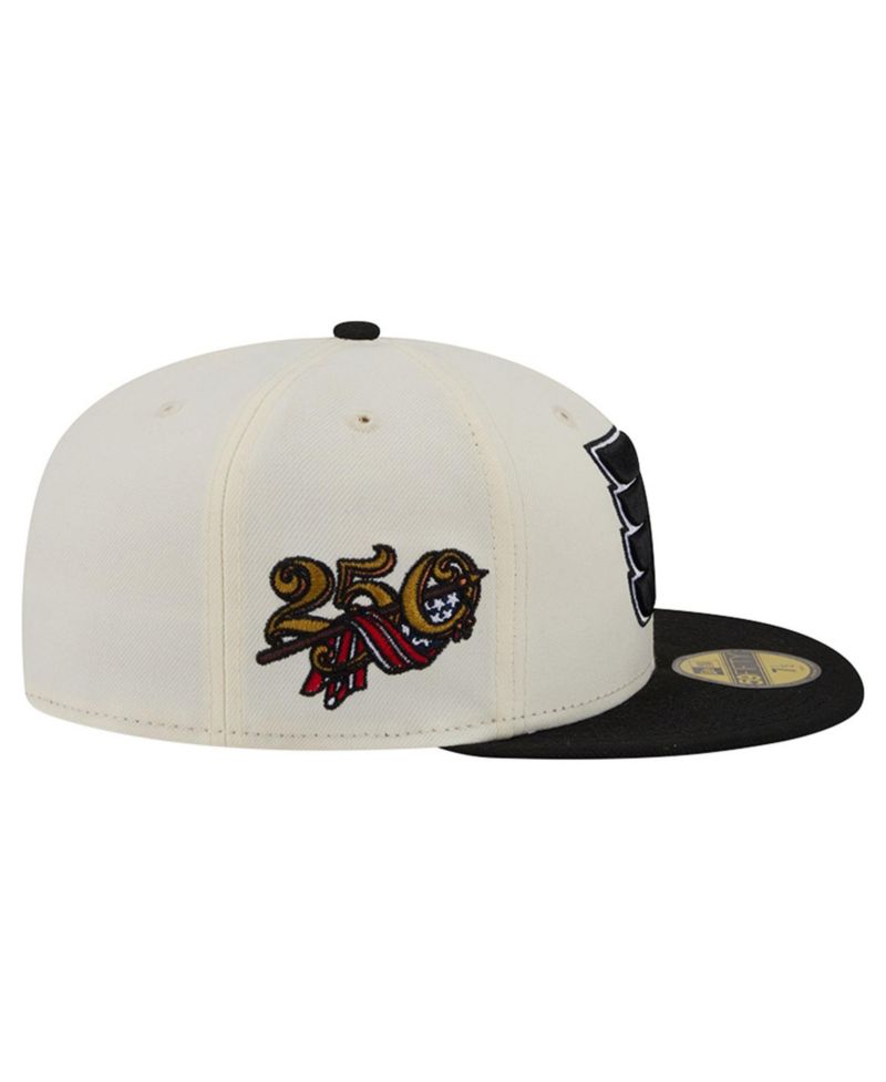 Men's Cream Philadelphia Flyers 250th Anniversary of the United States Two-Tone 59FIFTY Fitted Hat