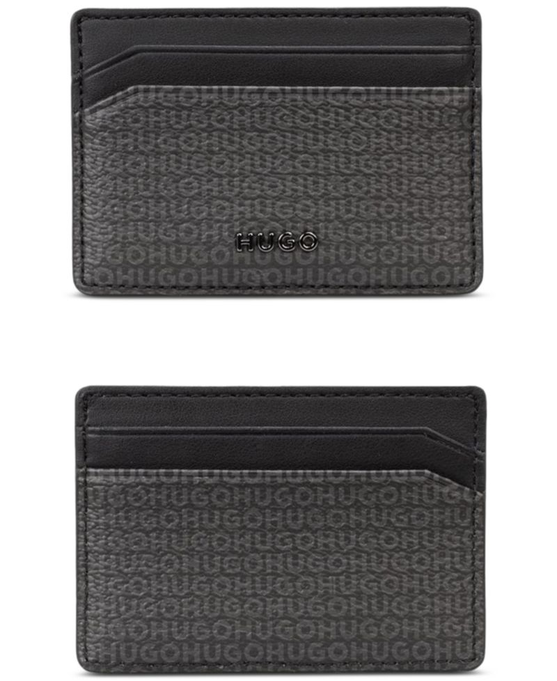 Boss Men's Quantic Open Face Card Wallet