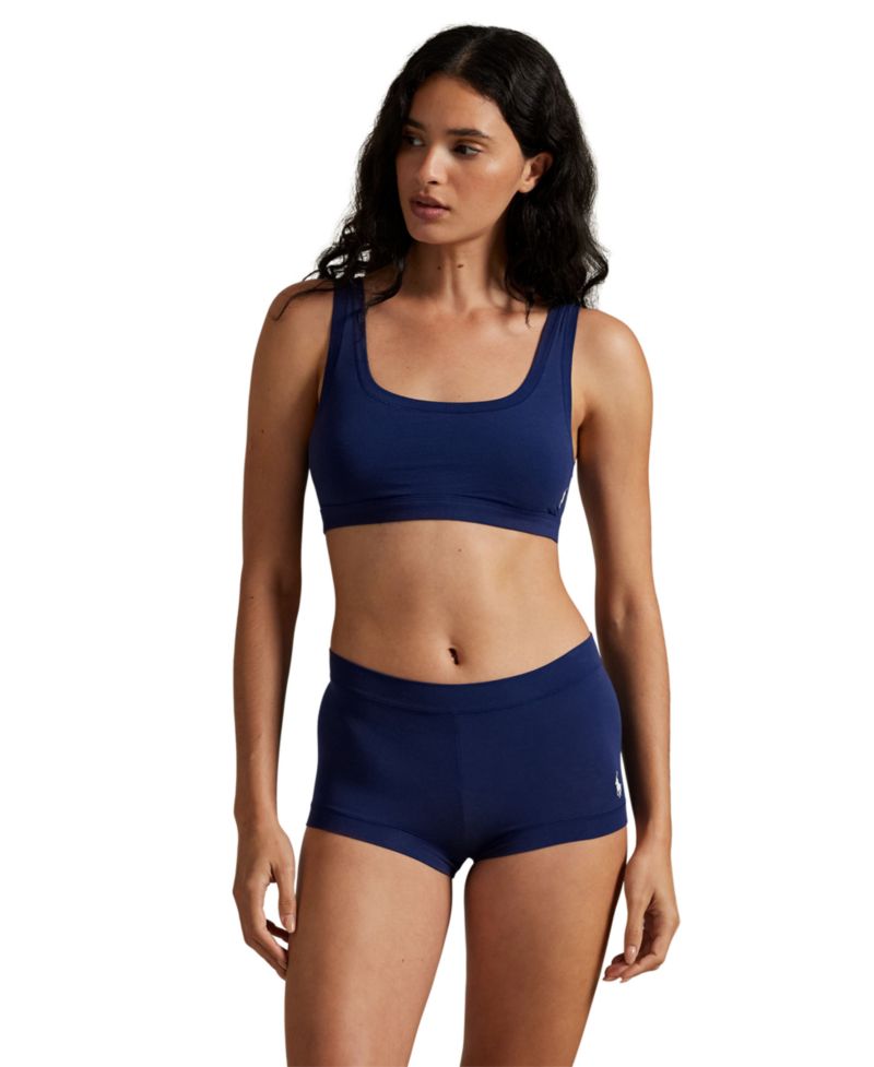 Women's Mid-Rise Short Panties 4P0500
