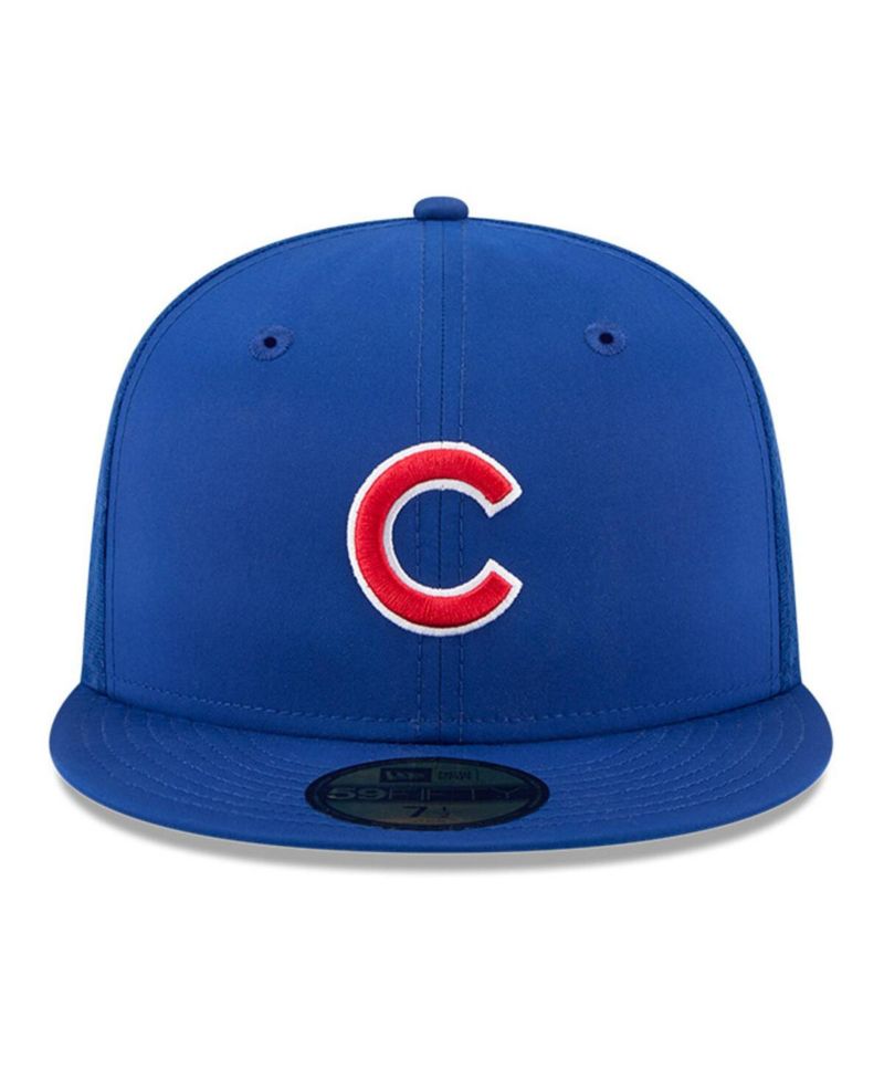 Men's Royal Chicago Cubs 2026 Batting Practice 59FIFTY Fitted Hat
