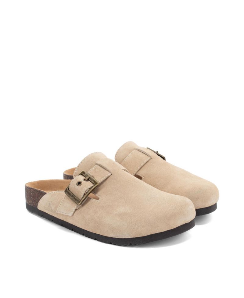 Women's Crescent Buckle Clog