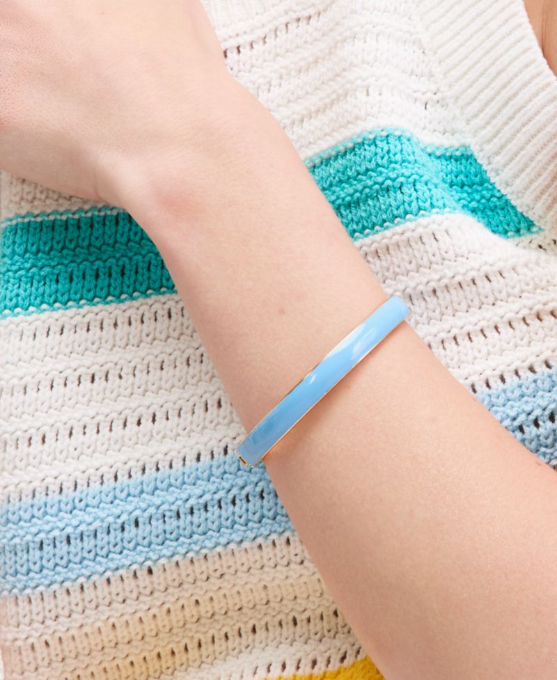 Enamel Bangle Bracelet