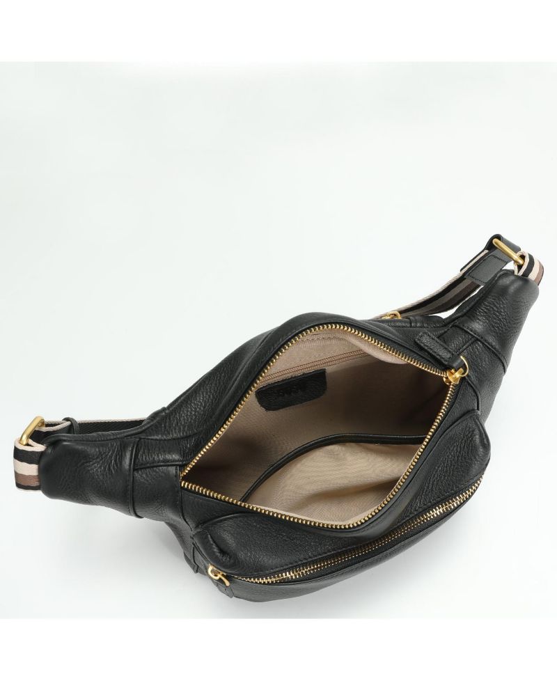 Cleo Leather Fanny Pack Crossbody Sling Bag Chest Belt Purse