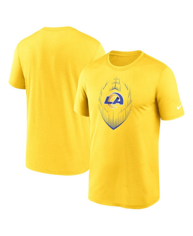 Men's Gold Los Angeles Rams Primetime Legend Icon Performance T-Shirt