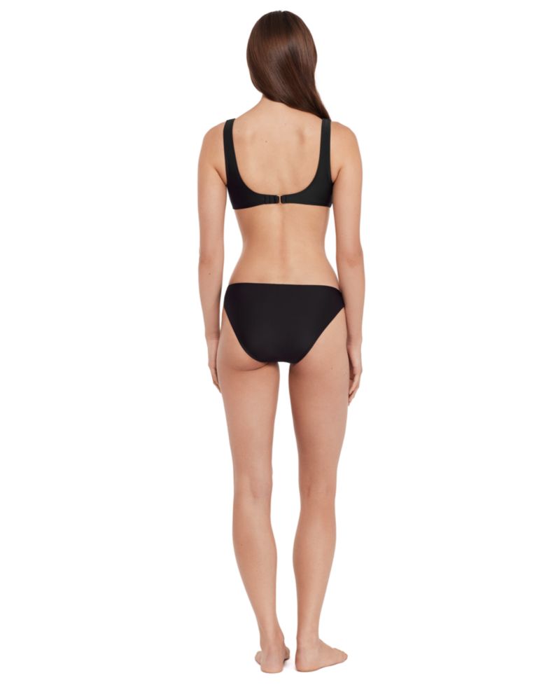 Women's V-Neck Ring Bikini Top