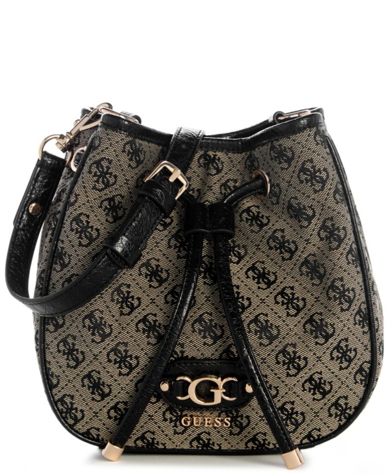Samantha Small Drawstring Bucket Handbag