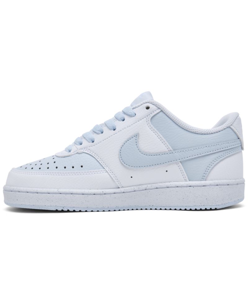 Court Vision Low Next Nature Retro Low-Top Lifestyle Sneakers from Finish Line