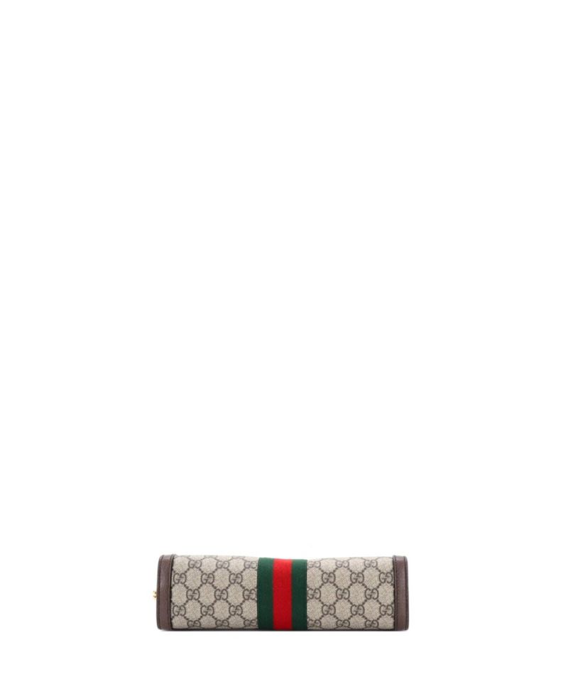 Small Ophidia Chain Shoulder Bag GG Coated Canvas