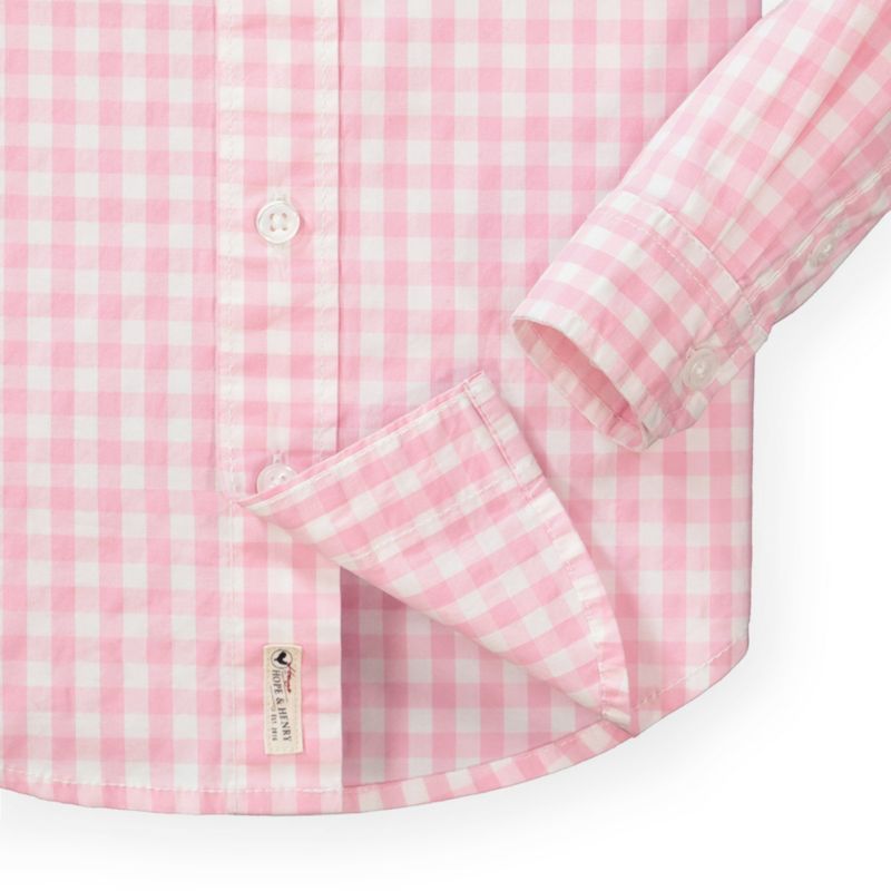 Baby Boys Hope and Henry Poplin Button Down Shirt