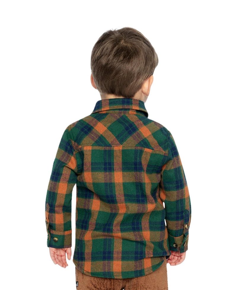 Kids & Baby Little and Big Boy 6-8 Plaid Shirt
