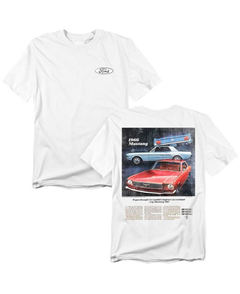 Men's Ford 66 Advert Front Back T-Shirt