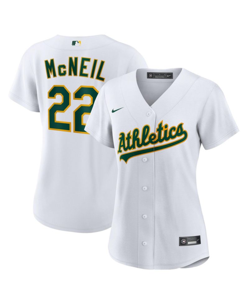 Women's Oakland Athletics Jeff McNeil Home Replica Jersey