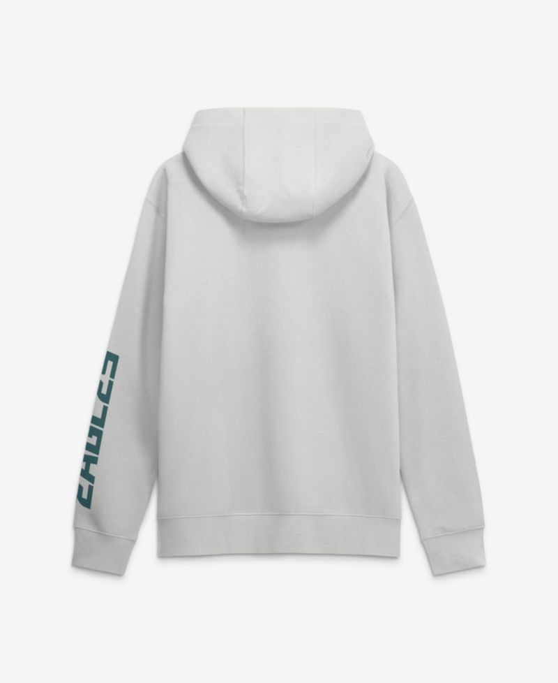 Men's Cool Down Club Philadelphia Eagles Full-Zip Scuba Hood Hoodie