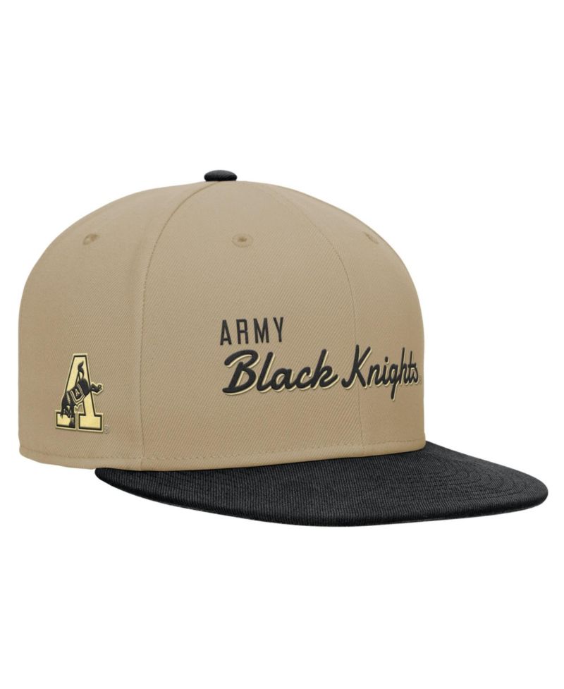 Men's Beige/Black Army Black Knights Pro Dri-FIT Snapback Hat