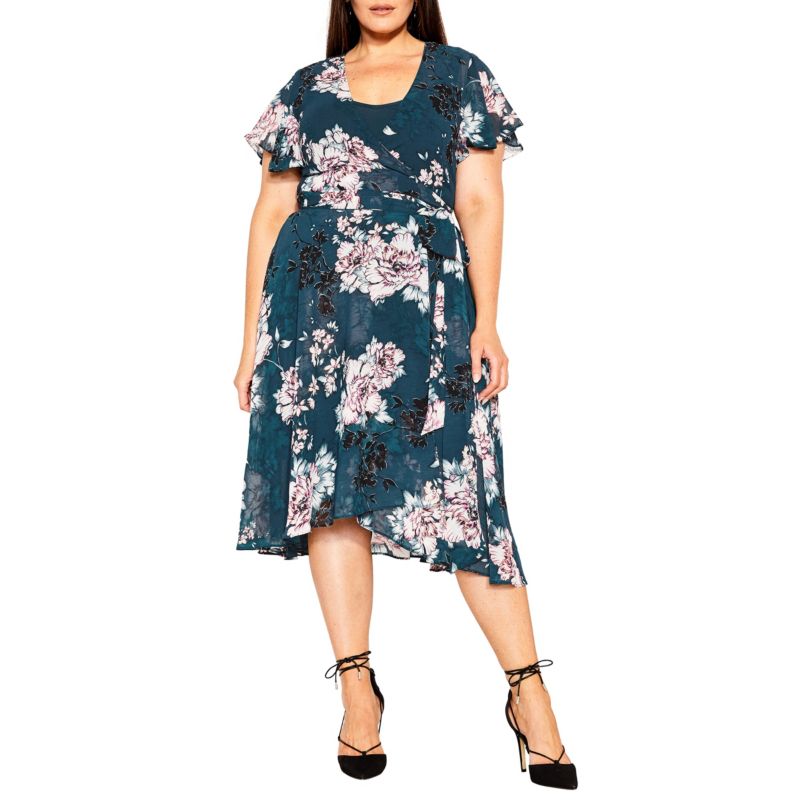 Women's Blossom Short Sleeve Dress