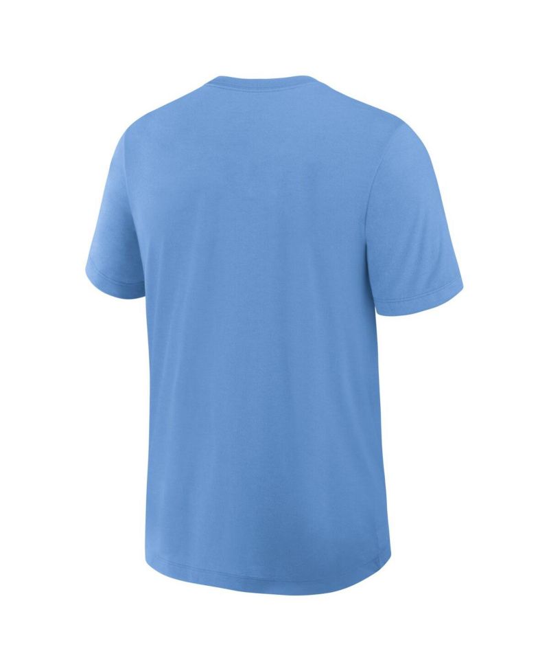 Men's Light Blue Kansas City Royals Authentic Collection Early Work Tri-Blend Dri-FIT T-Shirt