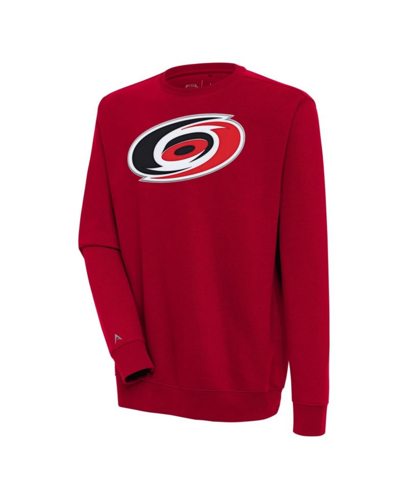 Men's Red Carolina Hurricanes Victory Pullover Sweatshirt