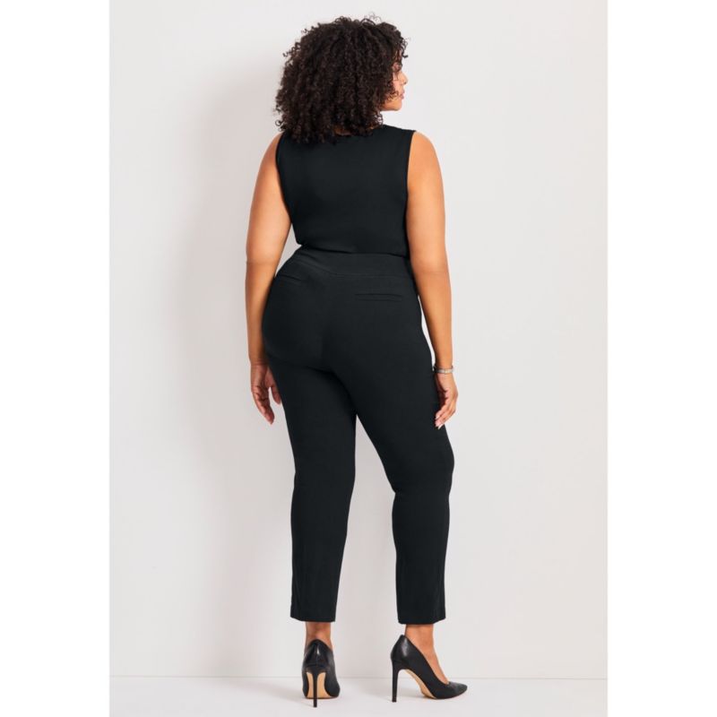 Women's Plus Size Tall Super Stretch Zip Pant