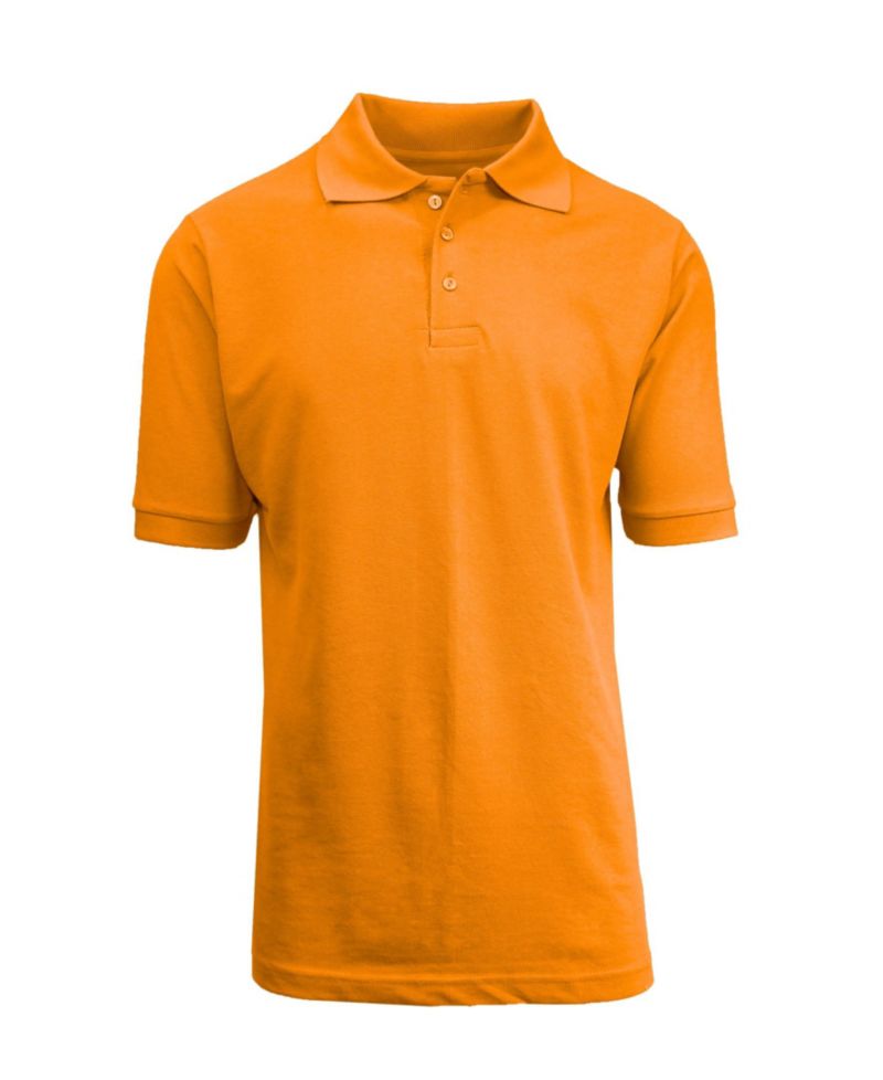 Men's Short Sleeve Pique Polo Shirts