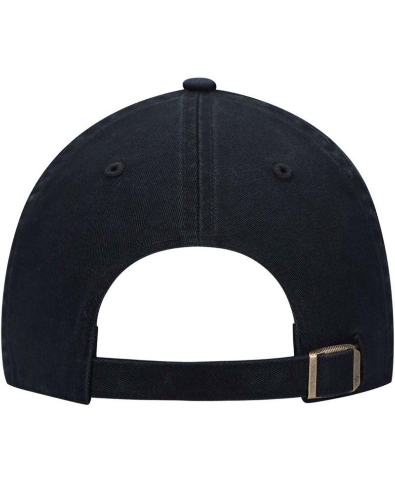 Men's Black Detroit Lions Clean Up Legacy Adjustable Hat