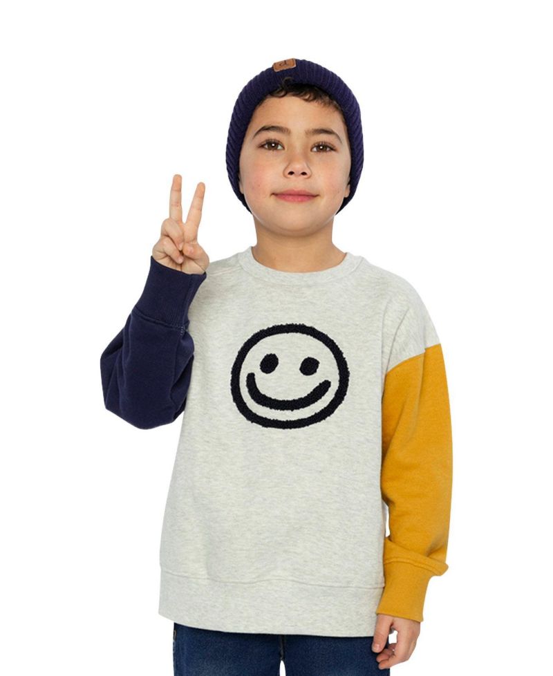 Little and Big Boy (6Y - 12Y) Fleece Sweatshirt