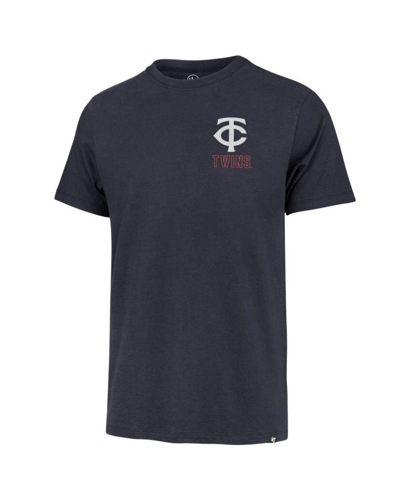 Men's Navy Minnesota Twins Hang Back Franklin T-Shirt