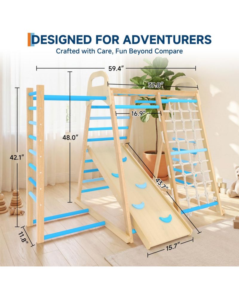 Indoor Animal-Print Climbing Frame