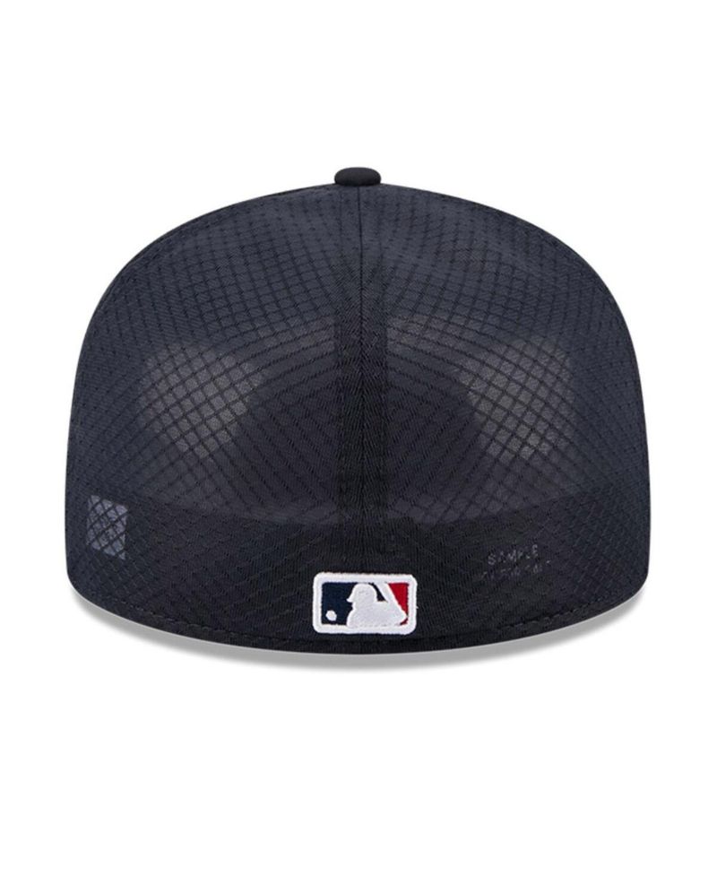 Men's Navy Atlanta Braves 2026 Batting Practice 59FIFTY Fitted Hat
