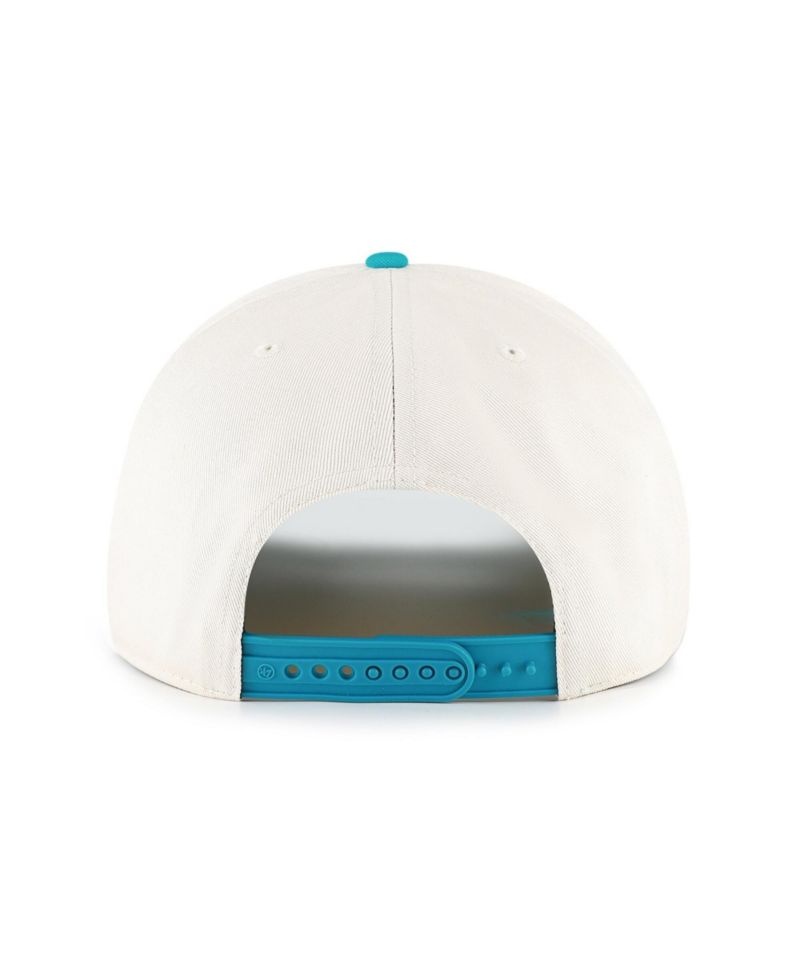 Men's Natural Miami Dolphins Frame Out Two Tone Hitch Adjustable Hat