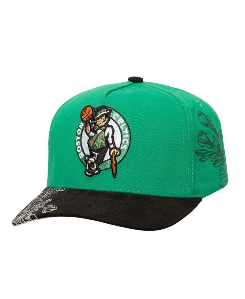Men's Kelly Green/Black Boston Celtics May Flowers Adjustable Hat
