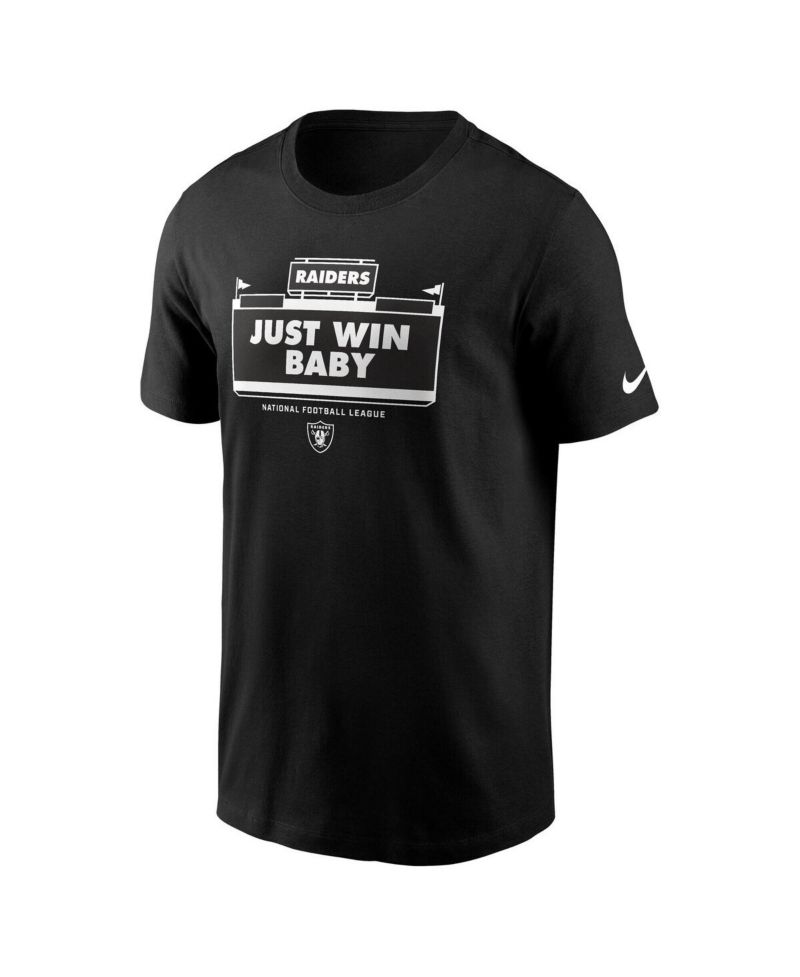 Men's Black Las Vegas Raiders Primetime Local Essential T-Shirt