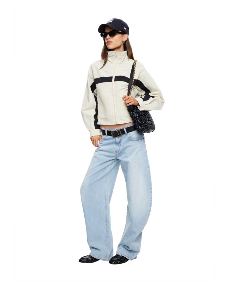 Women's Essential High-Neck Windbreaker Jacket