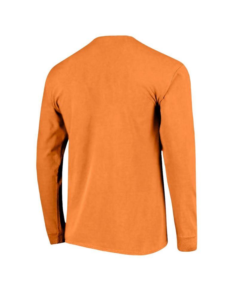 Women's Tennessee Orange Tennessee Volunteers Christmas Elements Comfort Colors Long Sleeve T-Shirt