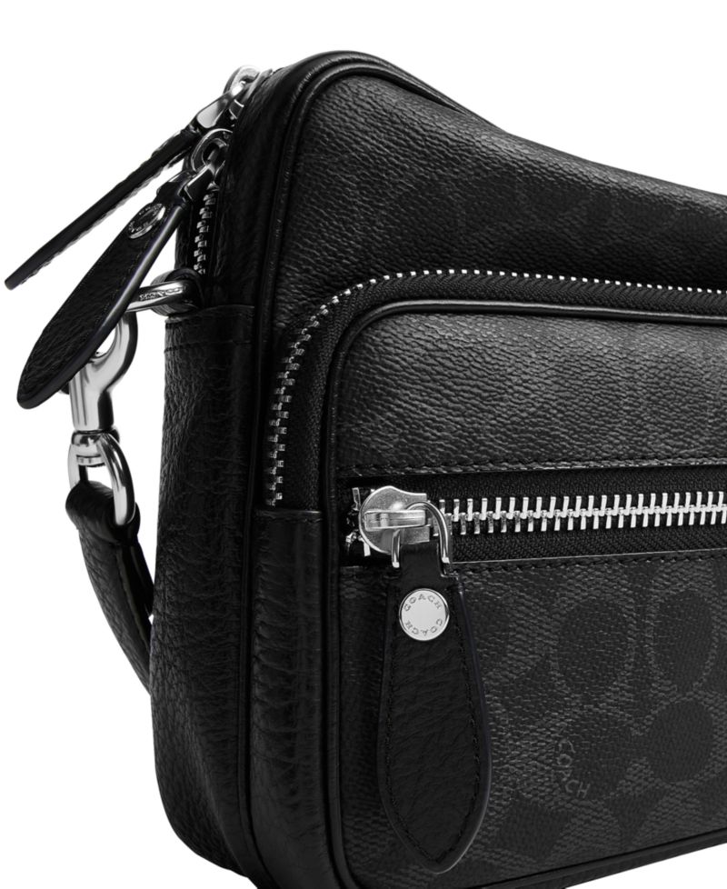 Men's Dakota Signature Upcrafted Leather Detachable Strap Crossbody Bag