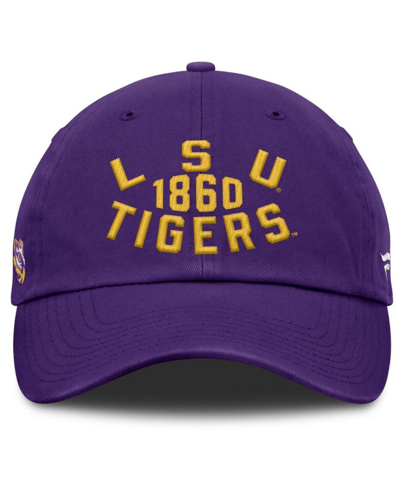 Men's Purple LSU Tigers Archer Adjustable Hat