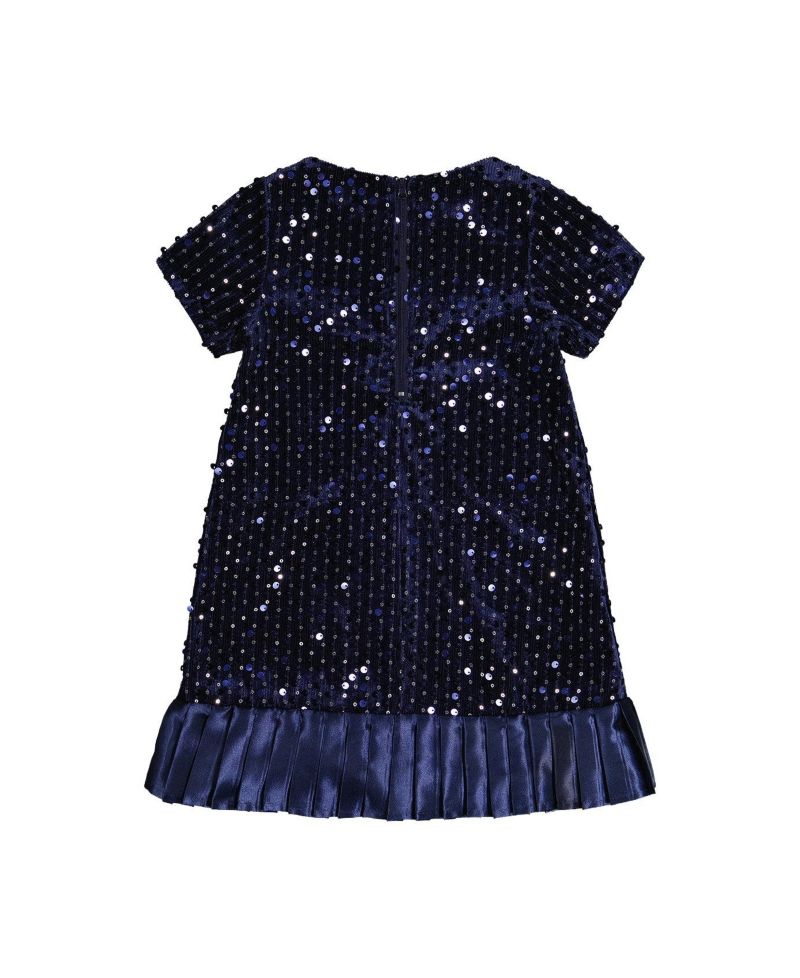 Girls (6-14) Short Sleeve A-Line Dress