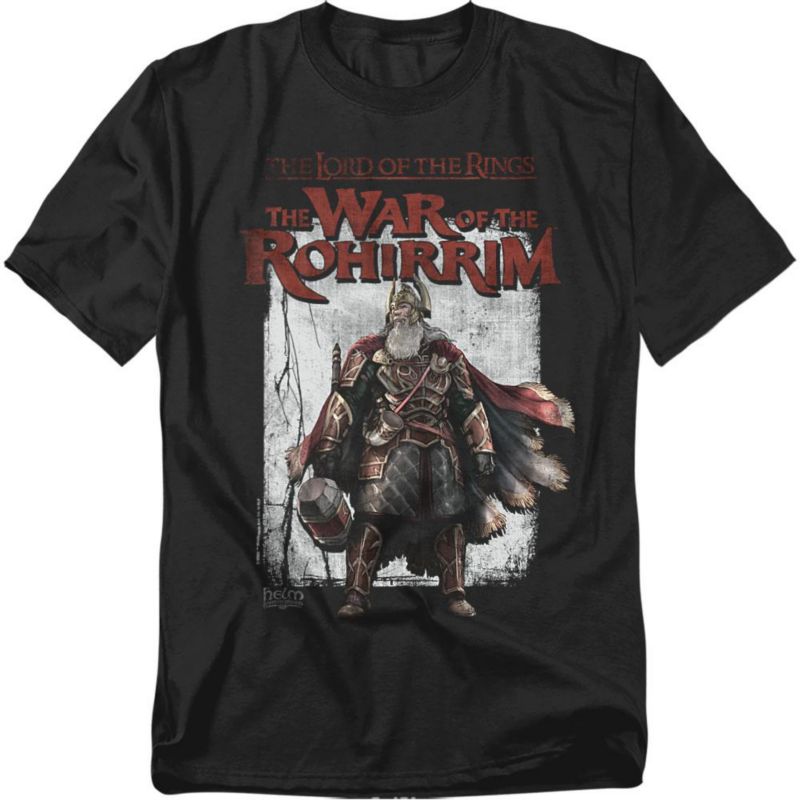 Men's War Of The Rohirrim Helm Hammerhand Band T-Shirt